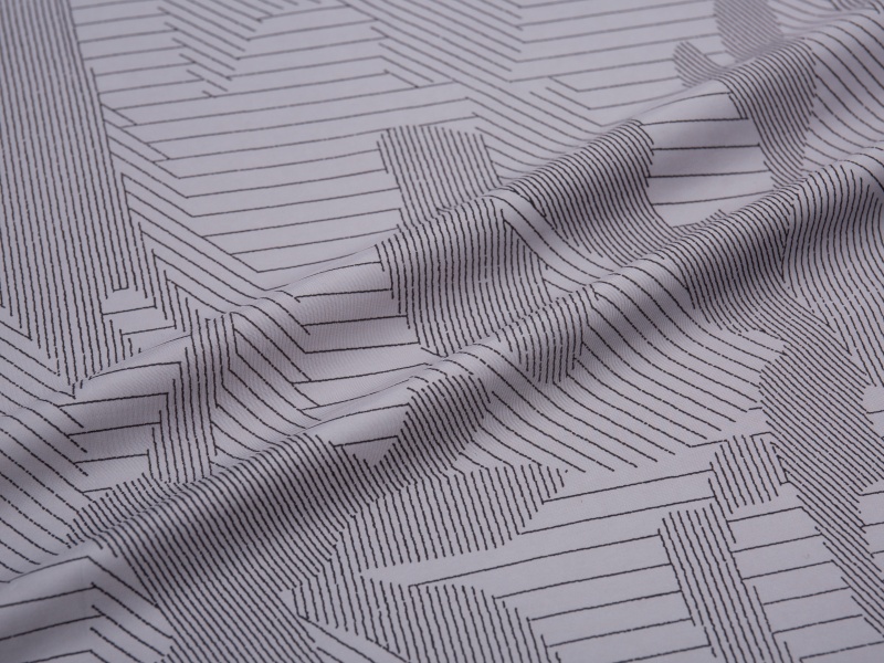 All-Polyester obična tiskana tkanina