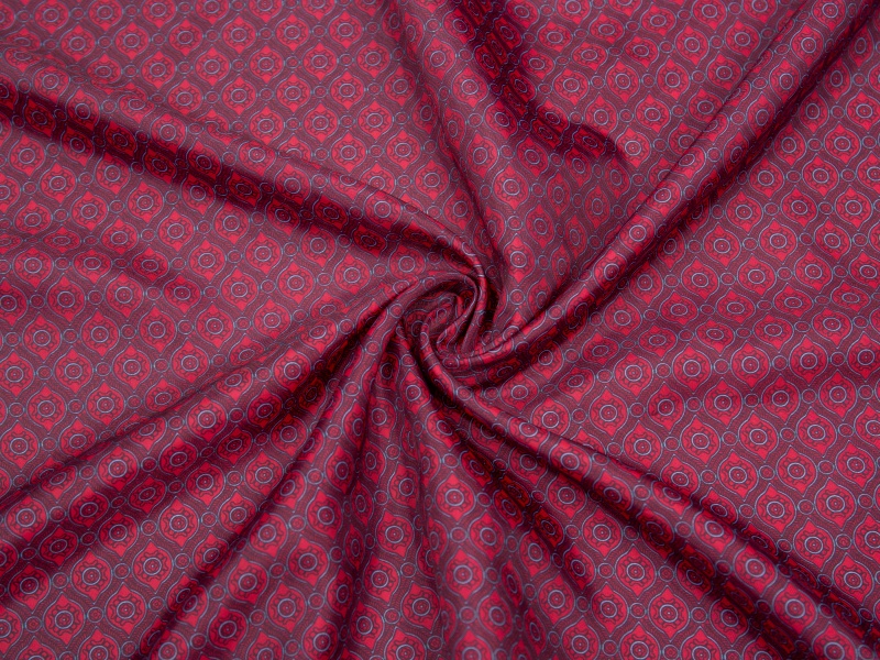 All-Polyester obična tiskana tkanina